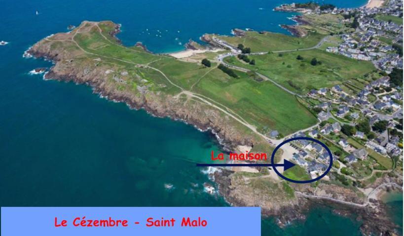 Le Cezembre - Vue 180 Baie St Malo Villa Saint-Malo Exterior photo